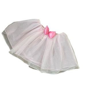 Disney Girls Tutu Size 3-8 Skirt Pink With a Bow